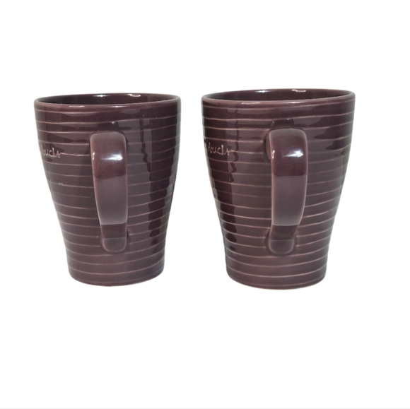 Starbucks 2009 Eggplant Ribbed Mug Set - Design House Stockholm Collection - Picture 7 of 7